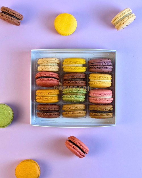 Coffret de 12 macarons