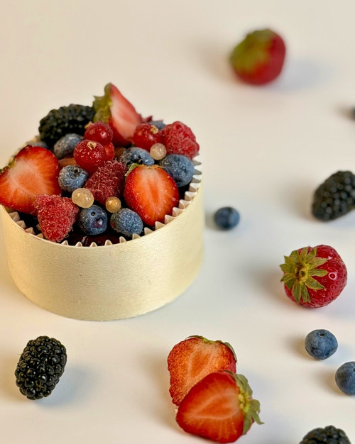 Crème d'ange aux Fruits rouges