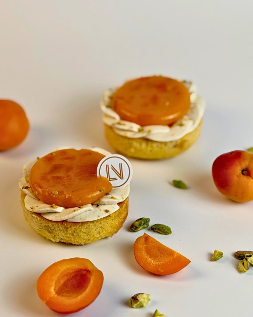 Abricot Pistache et Fleur d'Oranger