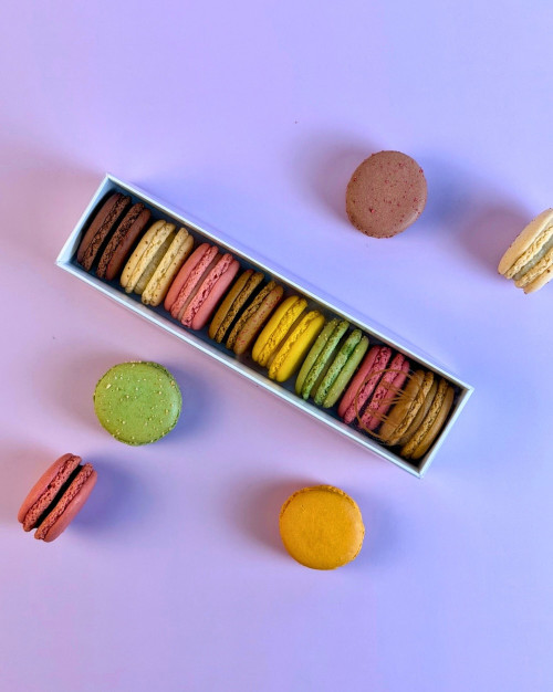 Coffret de 8 macarons
