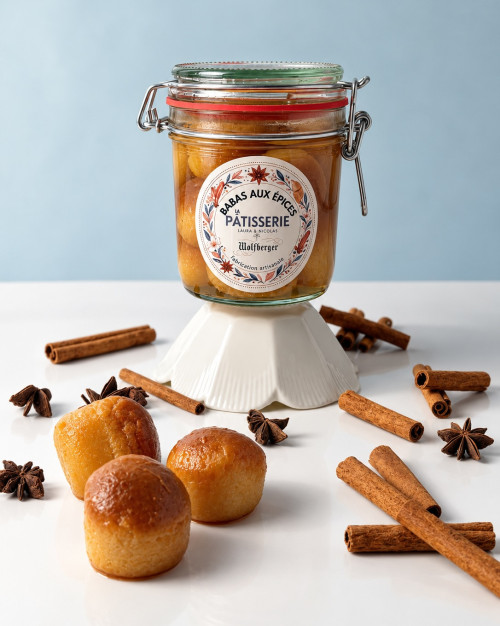 Bocal de minis babas 1000ML ÉPICES