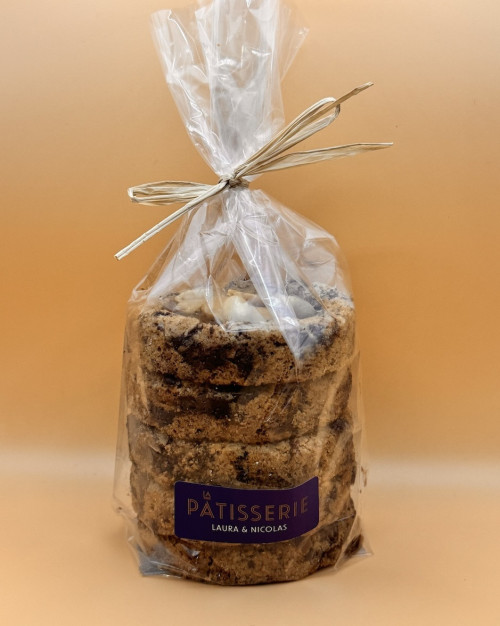Cookies chocolat caramel cacahuètes