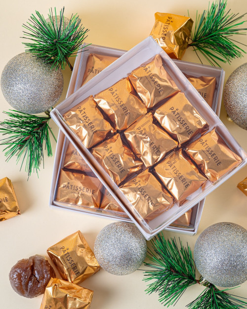 Coffret de 6 marrons glacés