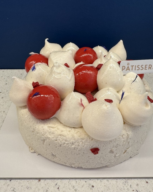 Vacherin Vanille et Framboises