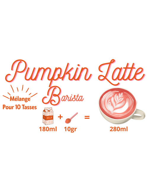 Pumpkin Latte pot de 100gr