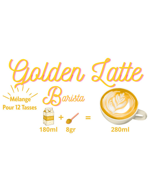 Golden Latte pot de 100gr