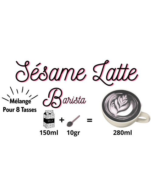 Sésame Latte pot 80gr
