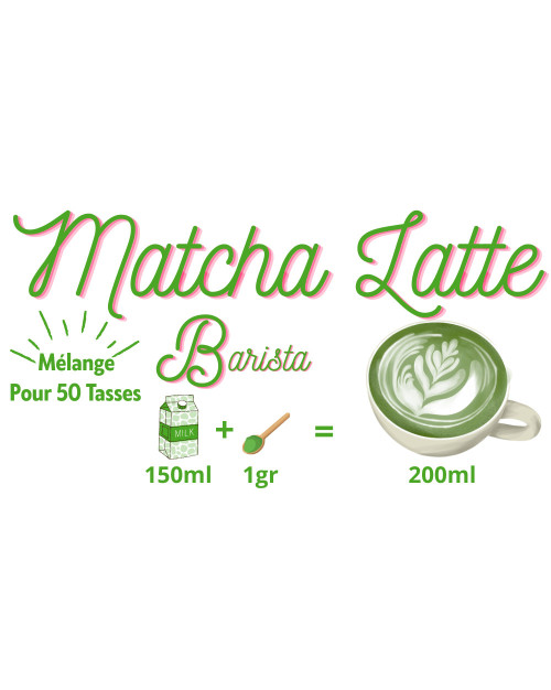 Matcha Latte Pot de 50gr