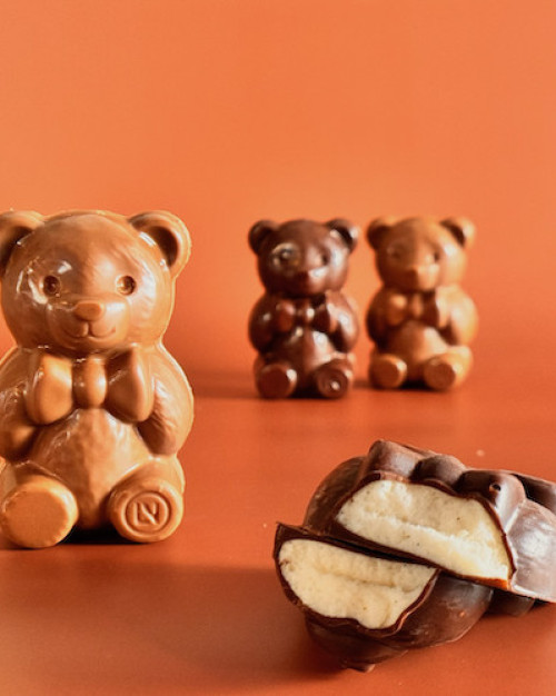 Oursons Guimauve Vanille boite de 6 pièces