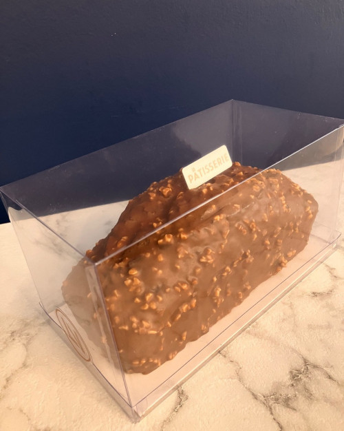 Cake marbré chocolat vanille