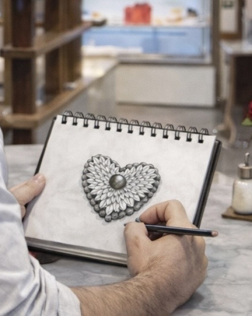 Saint-Honoré choco poire pécan