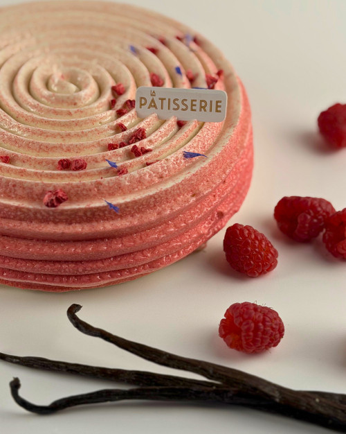 Vacherin Vanille et Framboises