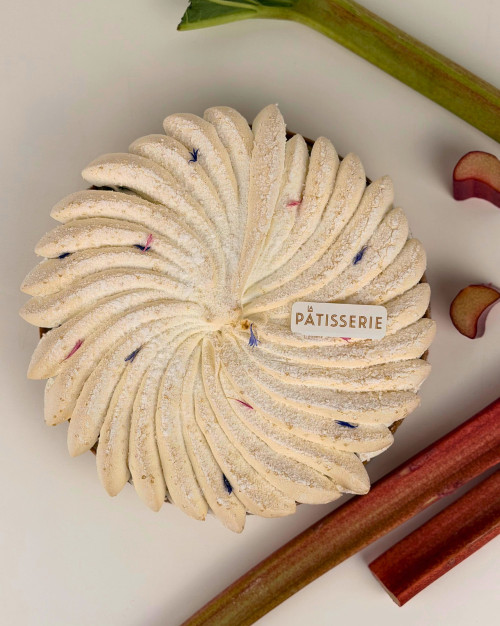 Tarte Rhubarbe Meringuée 4 à 5 Gourmands